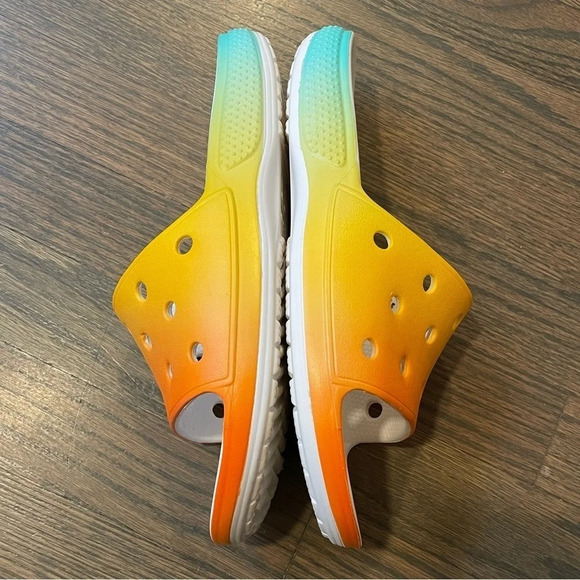 CROCS X Free & Easy Slides Jibbitz Not Included Male 7 Women 9 - Picture 5 of 11